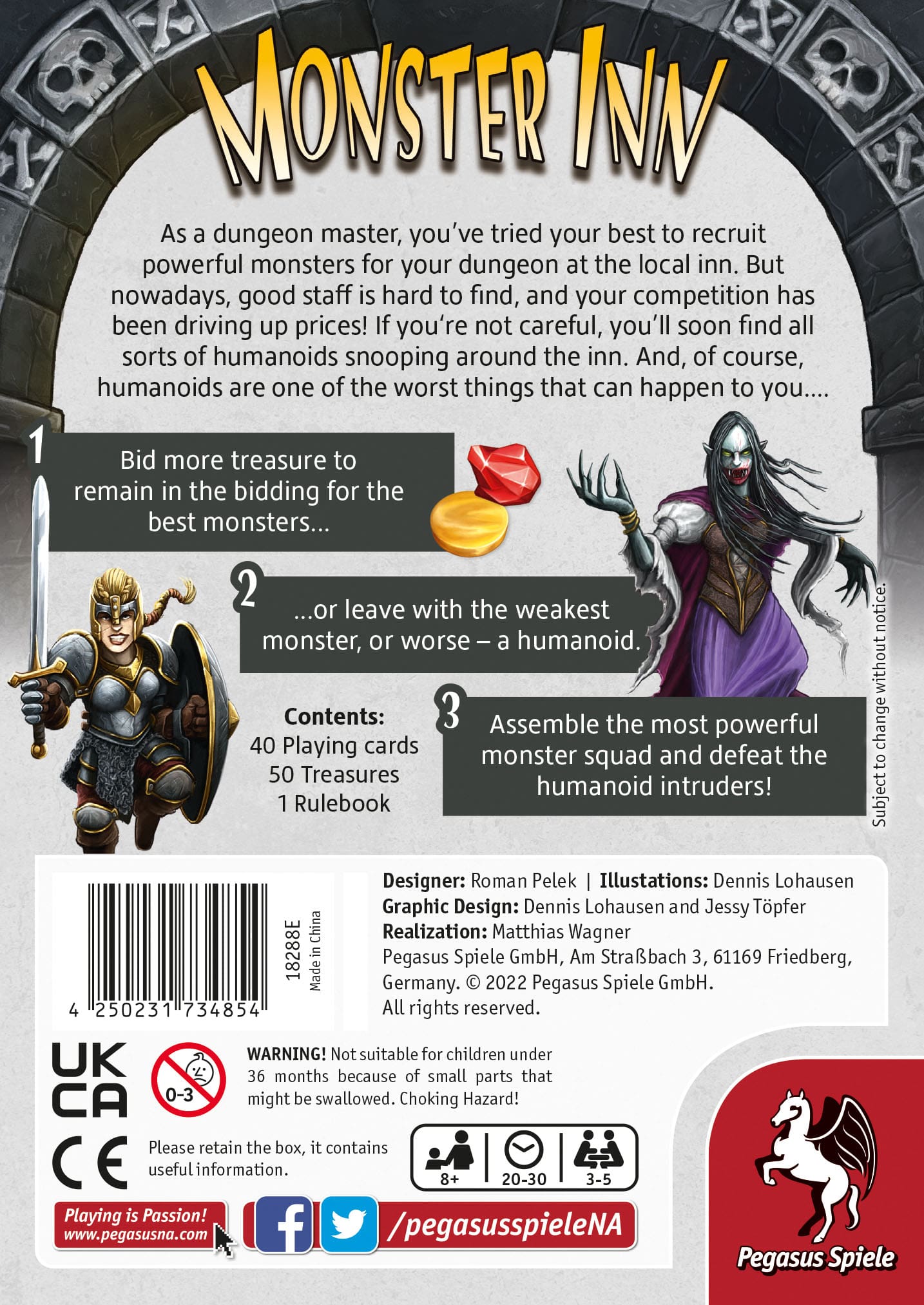 Monster Inn, English Edition