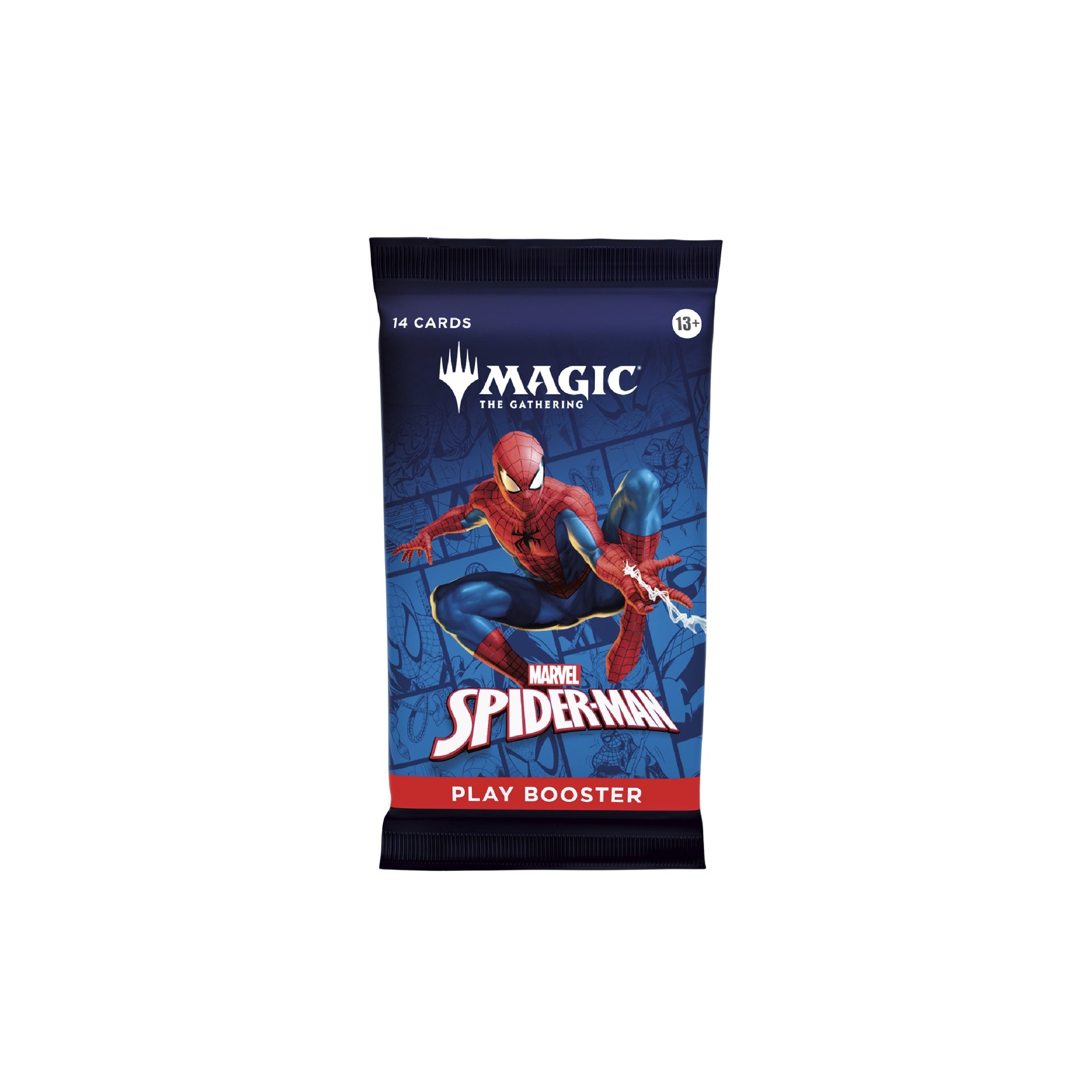 Magic the Gathering Marvel's Spider-Man Play Booster, Pack of 14, Engl A Jogar Que A Gente Se Entende Magic the Gathering Marvel's Spider-Man Play Booster, Pack of 14, Engl A Jogar Que A Gente Se Entende
