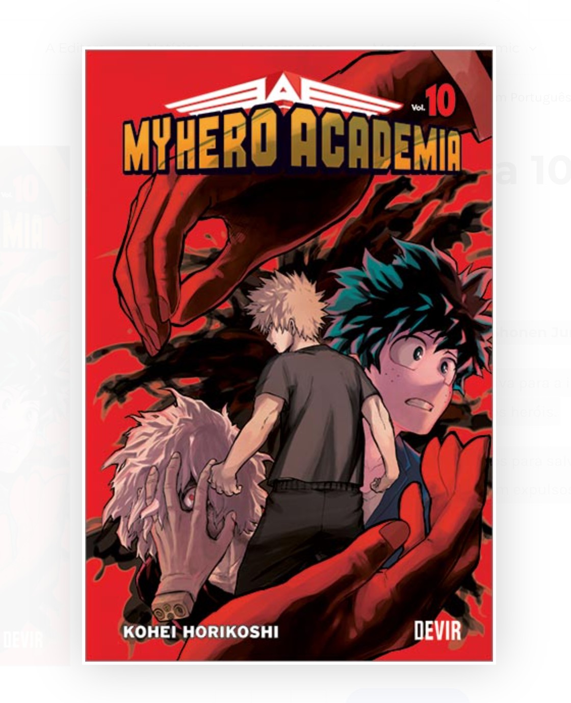 My Hero Academia 10 PT