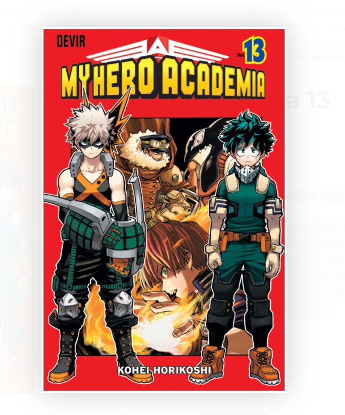My Hero Academia 13 PT