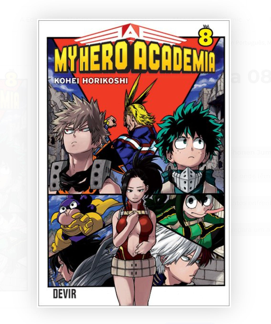 My Hero Academia 08 PT