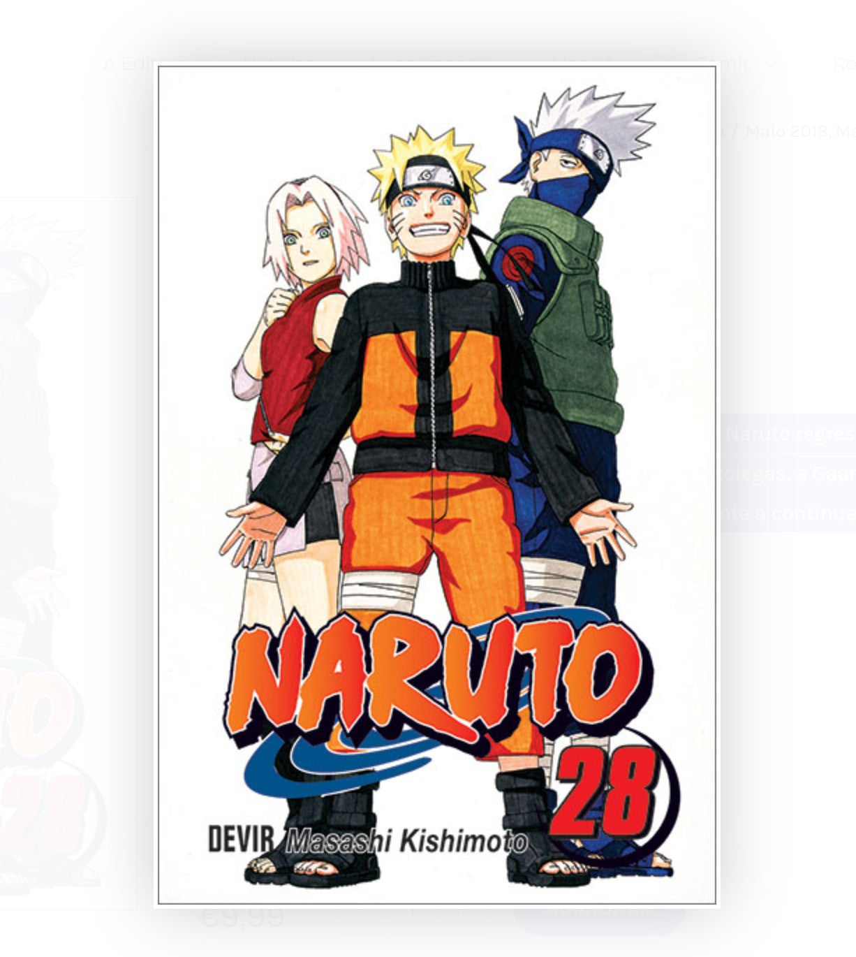 Naruto 28 O regresso de Naruto