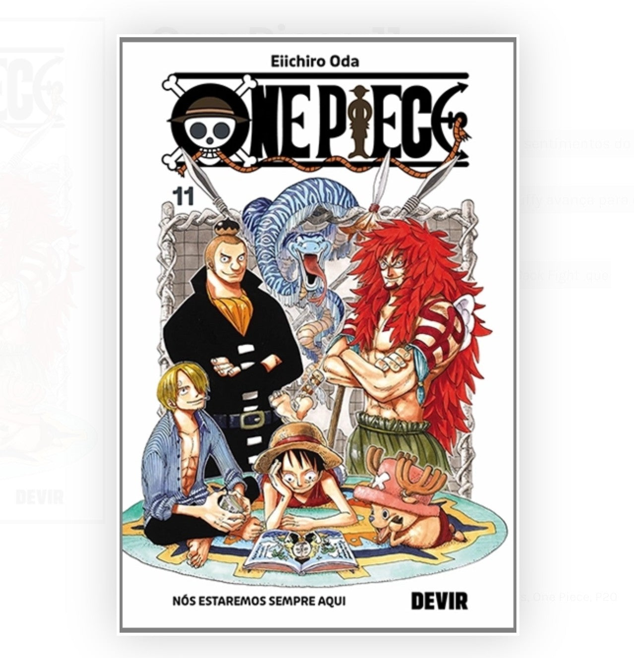 One Piece Vol. 11 Manga em Portugûes, Eiichiro Oda