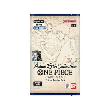 One Piece 25th Anime Collection EB-02, Display of 24 Extra Booster Packs, English