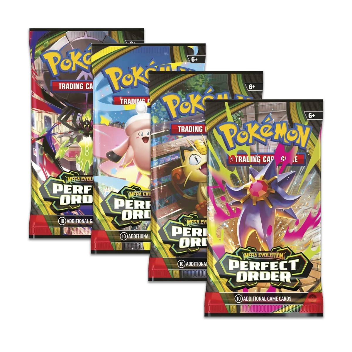Pokemon Mega Evolution Perfect Order Booster Display, 36 Packs of 10 Cards, English Edition