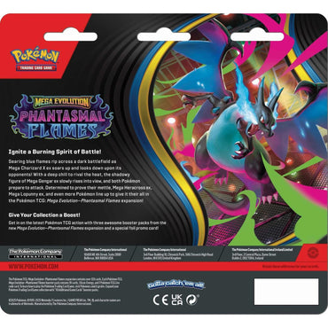 Pokémon TCG – Scarlet & Violet Phantasmal Flames Weavile Blister Pack (3 Packs, English)