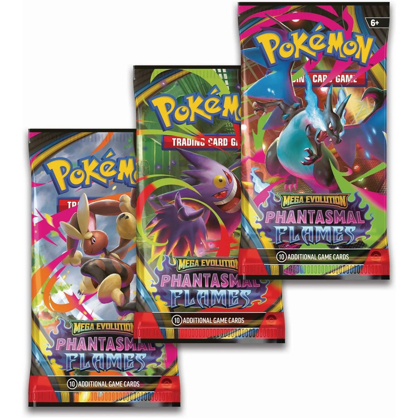 Pokémon TCG – Scarlet & Violet Phantasmal Flames Weavile Blister Pack (3 Packs, English)