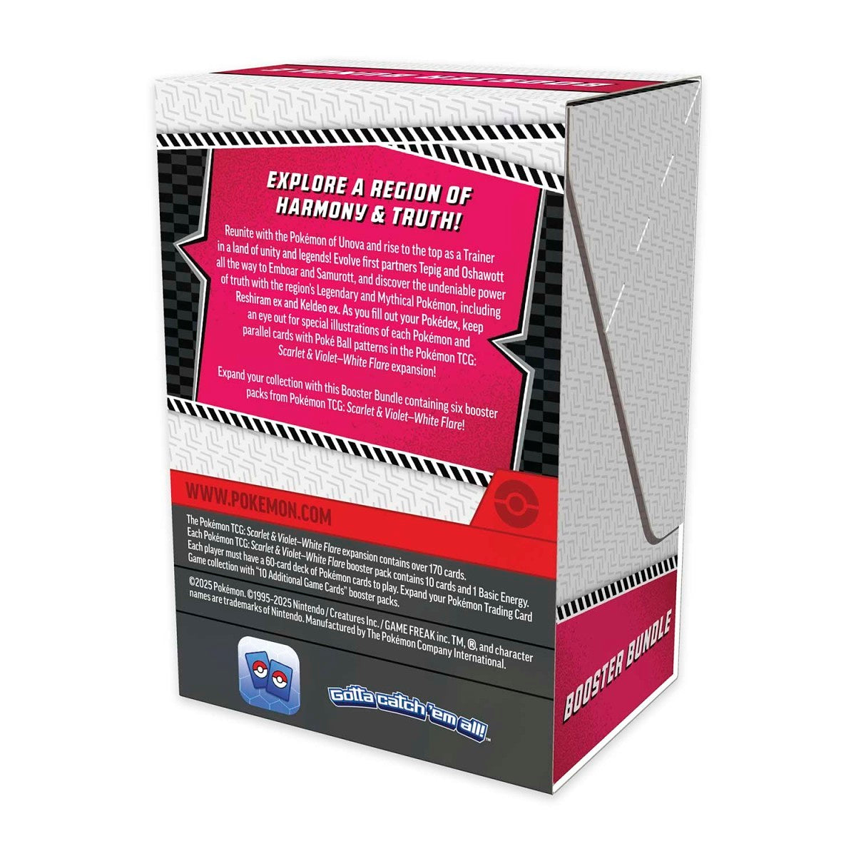 Pokemon Scarlet & Violet 10.5: White Flare Booster Bundle, English Edition
