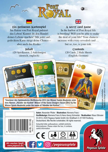 Port Royal The Dice Game, English Edition