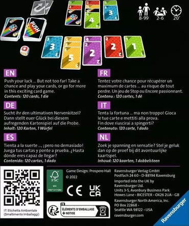 Push, Edition en Español y Inglés