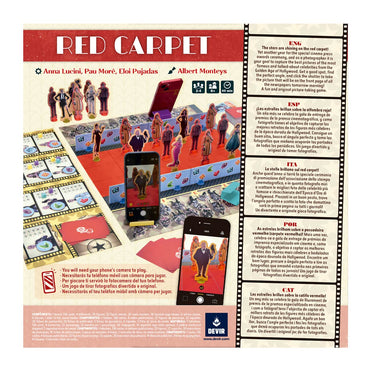 Red Carpet, Edição em Português, Espanhol e Inglês