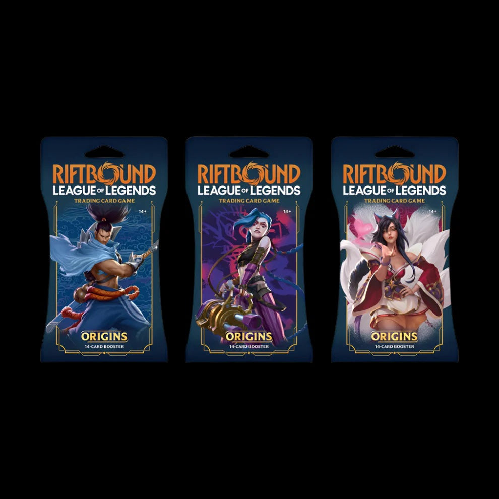 Riftbound: League of Legends Origins: Booster Display, 24 Packs of 14 Cards, English