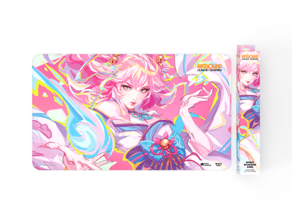 Riftbound: League of Legends Spiritforged - Ahri Spirit Blossom Playmat
