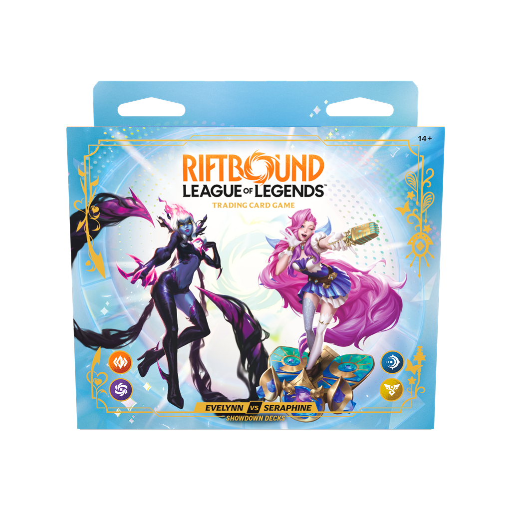 Riftbound: League of Legends Radiance: Showdown Decks - Evelynn vs. Seraphine, English Edition