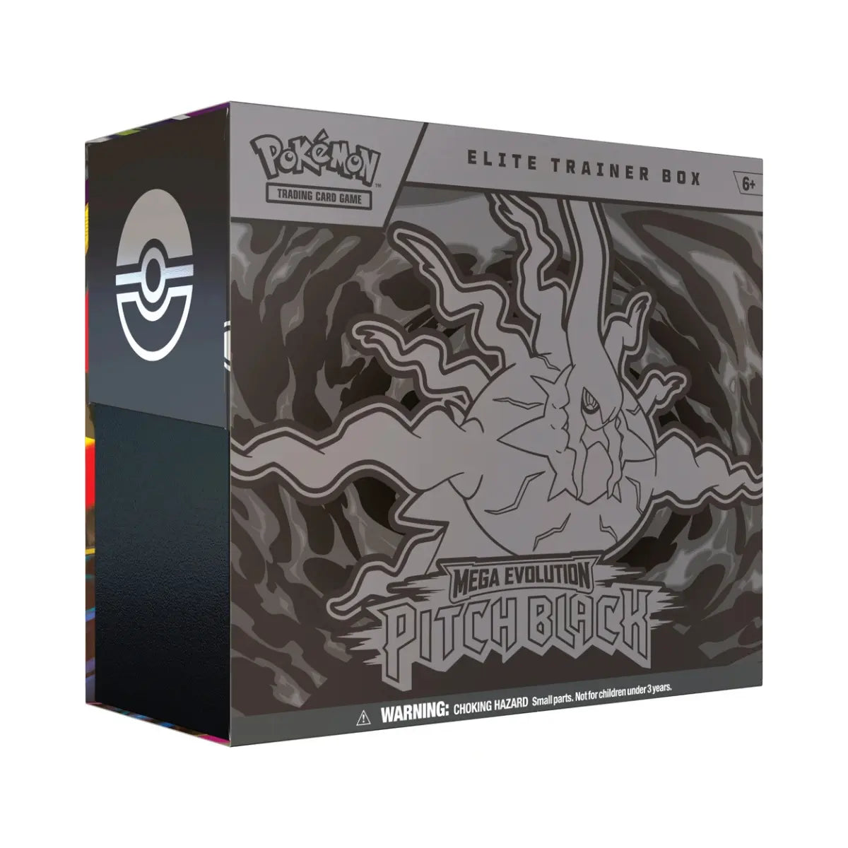 Pokemon Mega Evolution Pitch Black Elite Trainer Box, English Edition