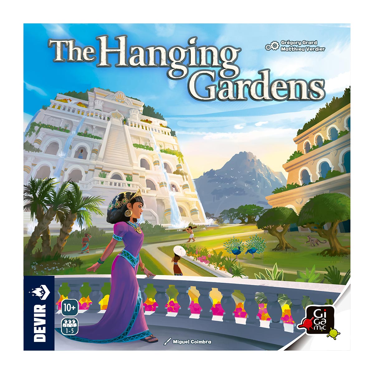 The Hanging Gardens Jogo de Tabuleiro, Edição em Português, Espanhol e Catalan