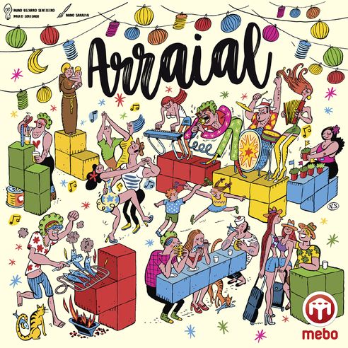 Arraial Jogo de Tabuleiro por Nuno Bizarro Sentieiro e Paulo Soledade, Usado