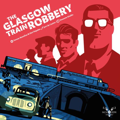 The Glasgow Train Robbery English & Spanish Board Game, Gamefound Edition