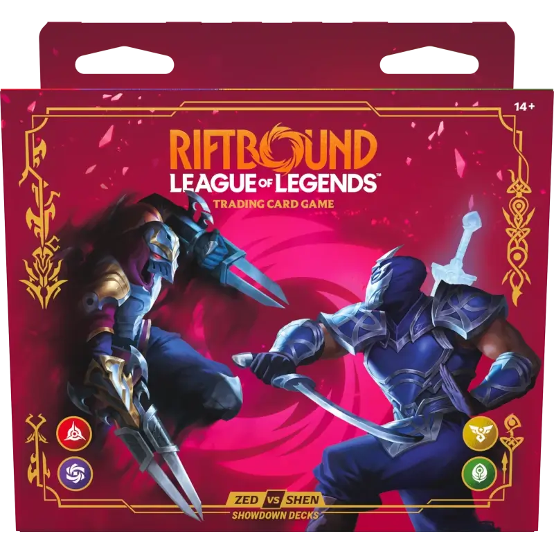 Riftbound: League of Legends Vendetta: Showdown Decks - Zed vs. Shen, English Edition