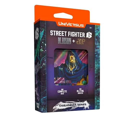 UVS Street Fighter 6 M. Bison + JP Challenger Deck of 60 Cards, English