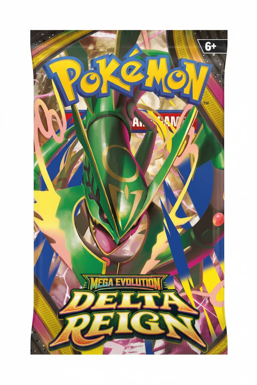 Pokemon Mega Evolution Delta Reign Booster Pack of 10 Cards, English Edition