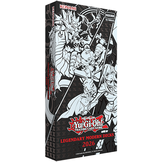 Yu-Gi-Oh The Legendary Modern Decks 2026, 55 cards, English Edition
