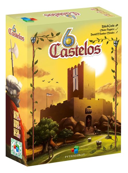 6 Castelos Jogo de Tabuleiro, Usado