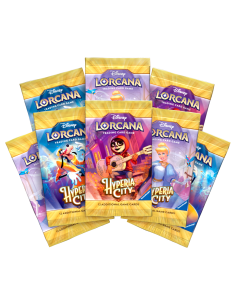 Disney Lorcana Hyperia City: Illumineer's Trove, English Edition
