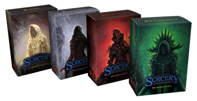 Sorcery TCG: Gothic The Prophets of Doom Preconstructed Deck Set - Yellow, English Edition