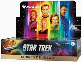 Magic The Gathering Star Trek Caja de Sobres de Juego, Español