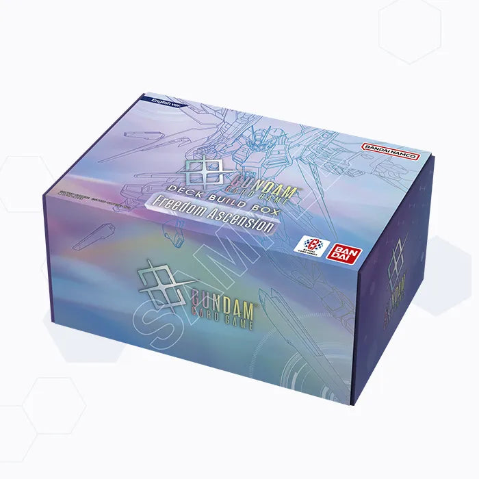 Gundam Freedom Ascension SC01 Deck Build Box, English Edition