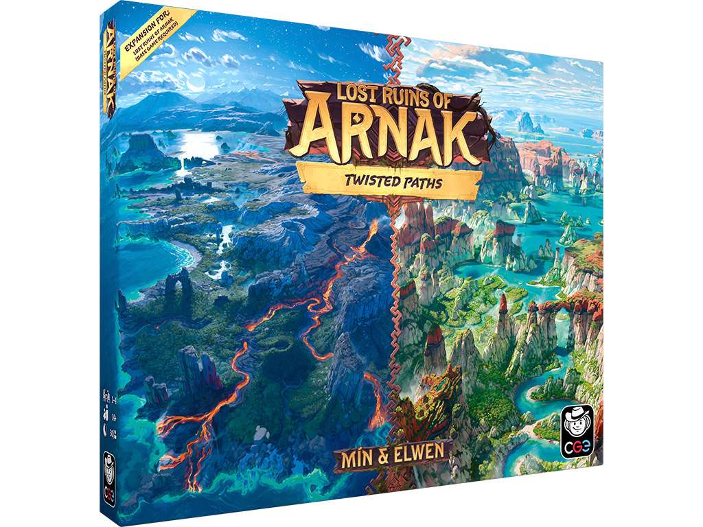 Lost Ruins of Arnak Twisted Paths, English Edition