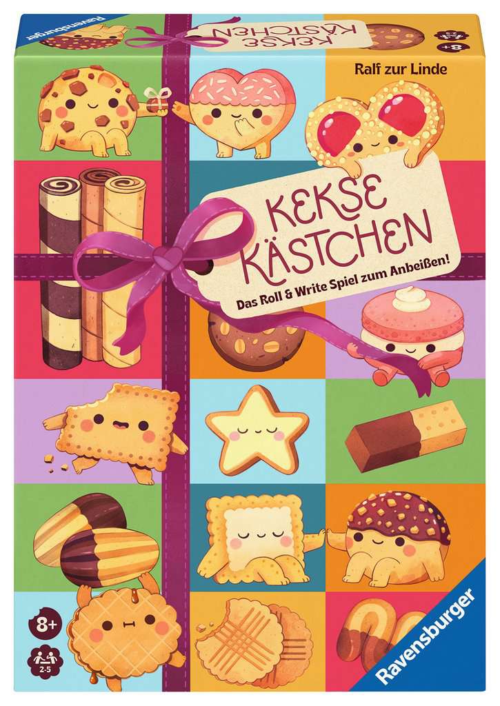 Cookie Box Jogo de Tabuleiro, Edição em Português, Espanhol e Inglês