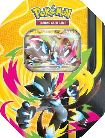 Pokemon Mega Forces Tin Zeraora Ex, English Edition