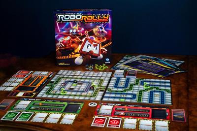 Robo Rally, English Board Game