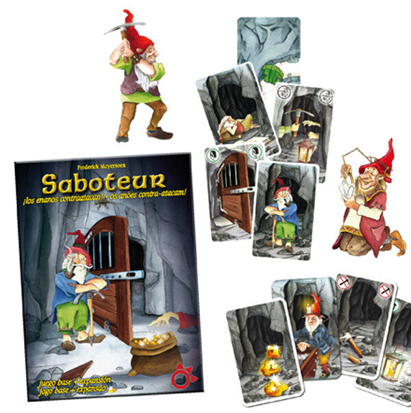Saboteur, Edição em Portugues e Espanhol