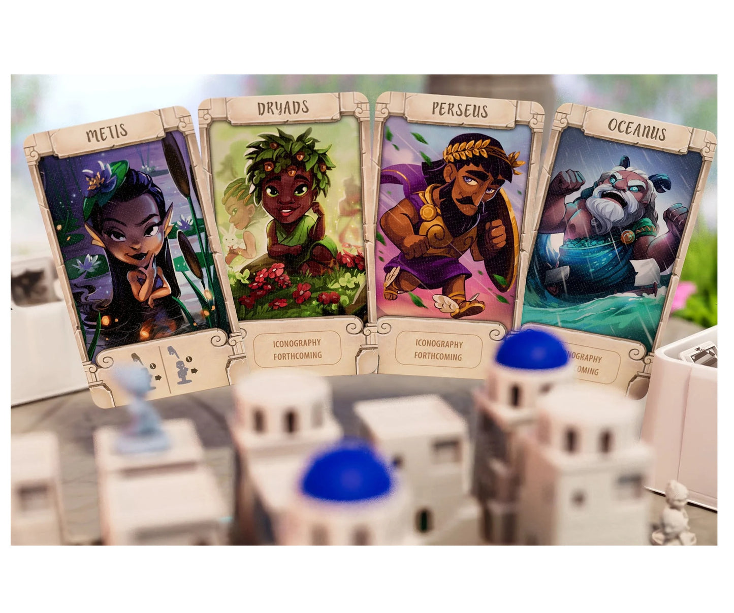Santorini Pantheon, English Board Game