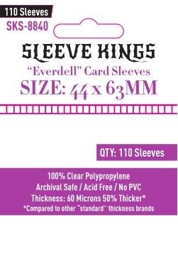 Sleeve Kings Everdell Mini Card Sleeves 44 x 63, Pack of 110, 60 Micro A Jogar Que A Gente Se Entende Sleeve Kings Everdell Mini Card Sleeves 44 x 63, Pack of 110, 60 Micro A Jogar Que A Gente Se Entende