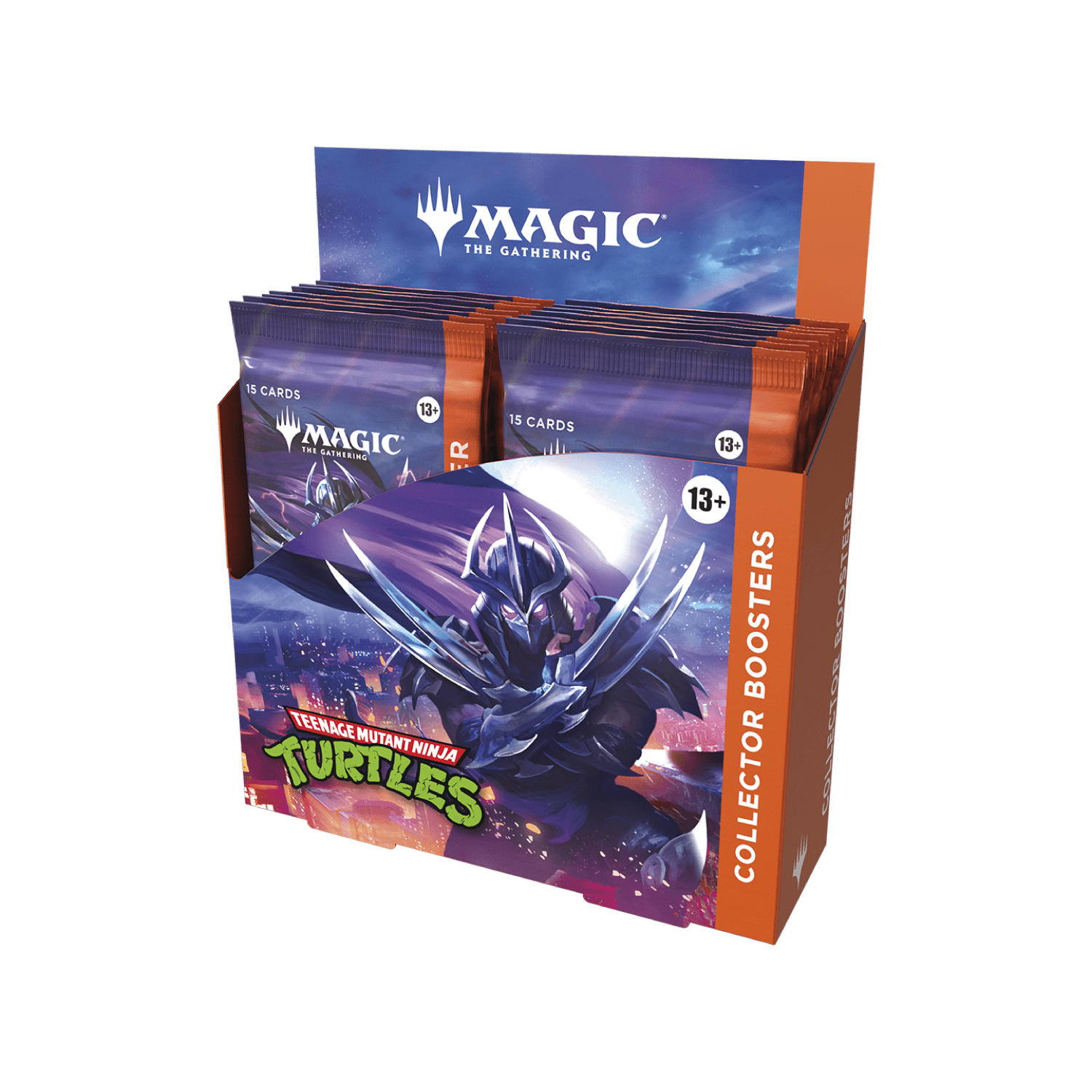 Magic The Gathering Teenage Mutant Ninja Turtle Collector Booster Display of 12 Packs of 15 Cards, English Edition