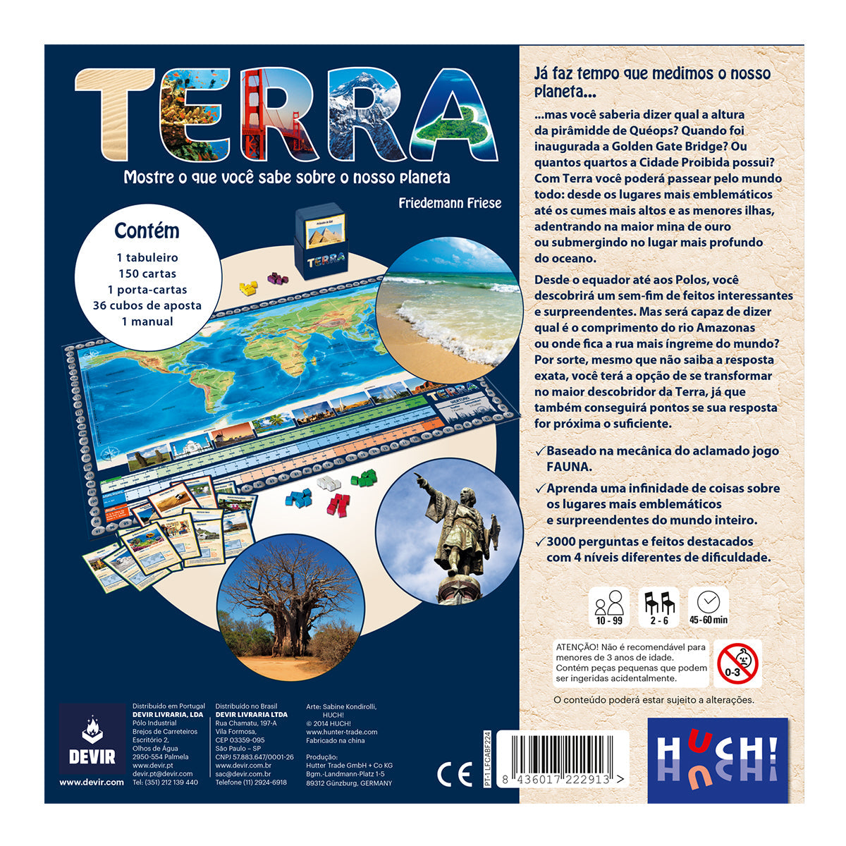 Terra, Edição em Portugûes