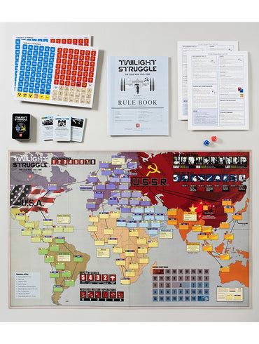 Twilight Struggle Deluxe Edition, English Edition
