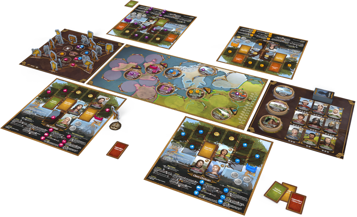 Vendel to Viking English Board Game