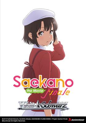 Weiss Schwarz TCG Saekano the Movie - Finale Booster Pack of 9 Cards, English Edition