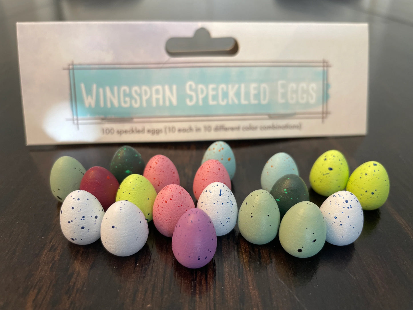 wingspan 100 speckled eggs en
