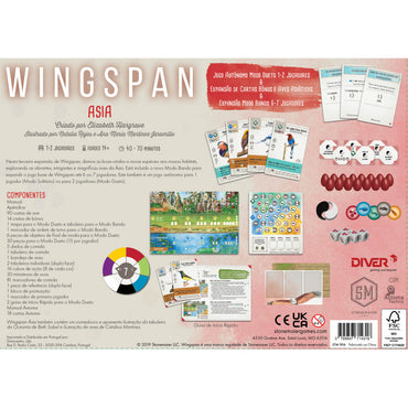 Wingspan Asia (Portuguese)
