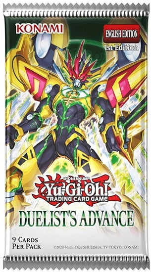 Yu-Gi-Oh Duelist's Advance: Booster Pack of 5 Cards, English Edition