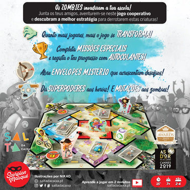 Zombie Kidz Evolution, Edição em Portugûes