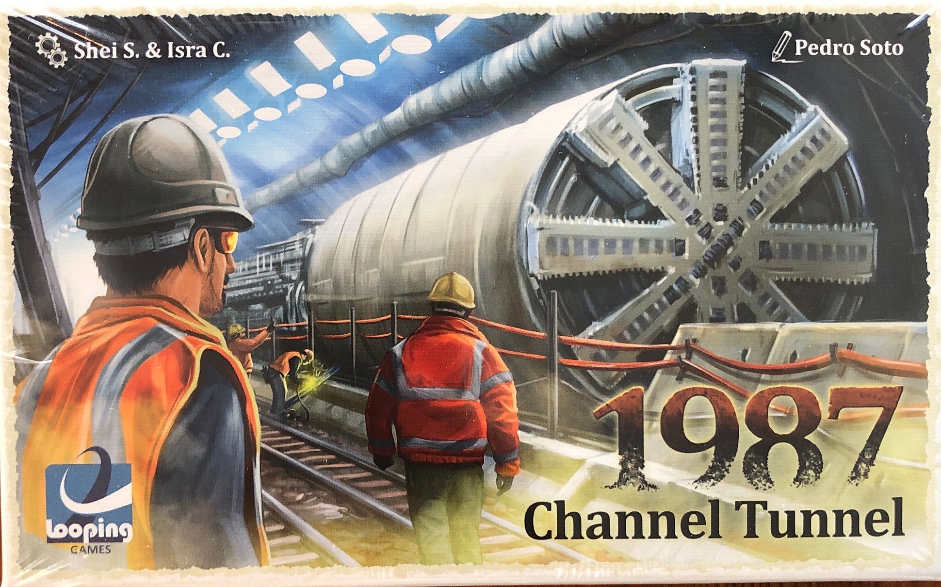 1987 channel tunnel jogo de tabuleiro