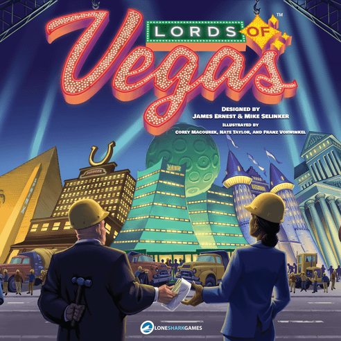 Lords of Vegas Board Game, Standard Edition, English