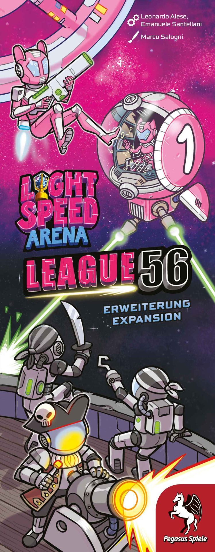 Light Speed Arena: League 56 Expansion, English